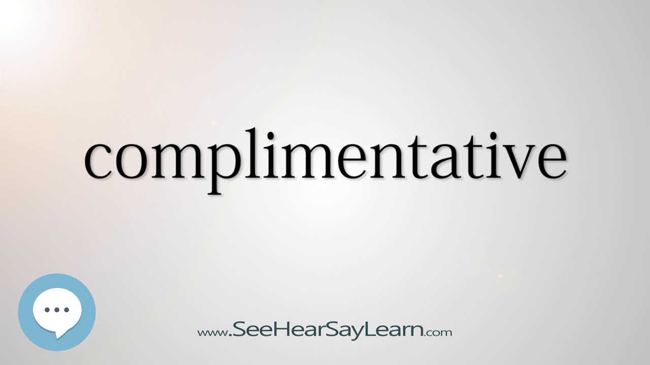 complimentative (Every English Word Pronounced) 📕🔊🗣️😎 - YouTube