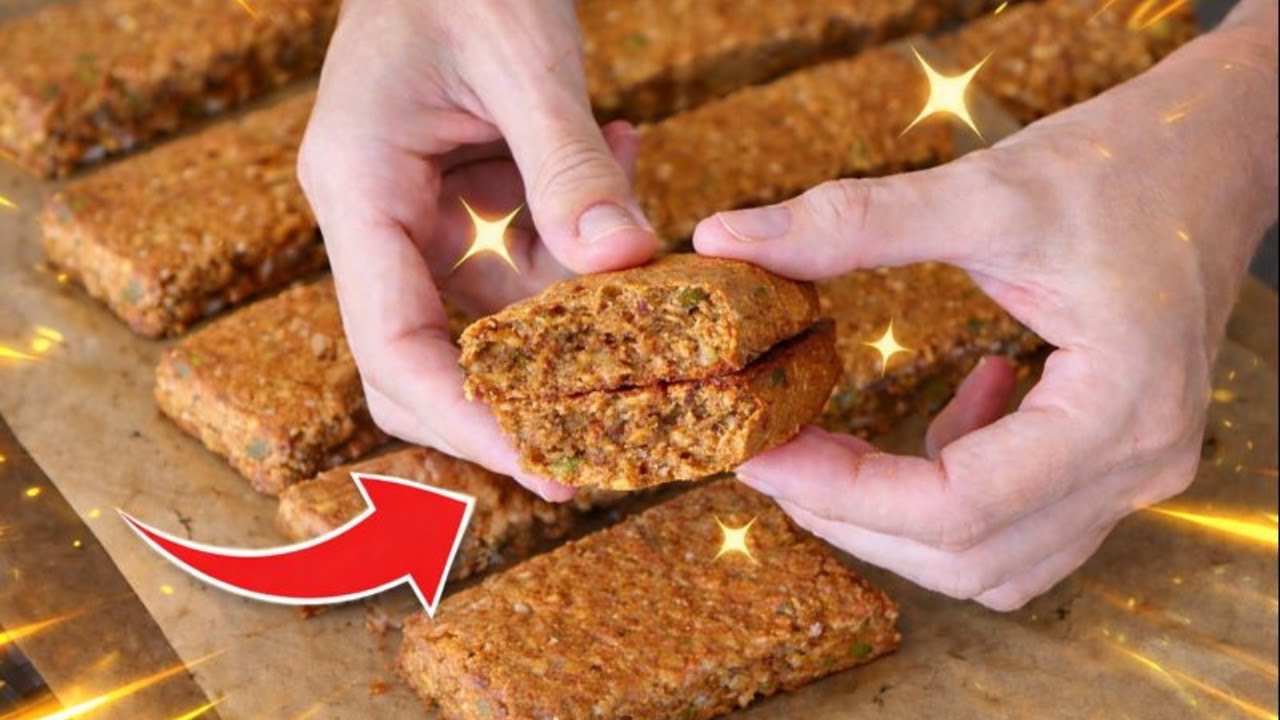 Easy Healthy Granola Bars That Smell & Taste AMAZING| No Flour, No Butter