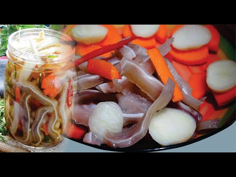 Video Tai Heo Ngâm Chua Ngọt, Món ăn tết 2020 caucaonline - youtube