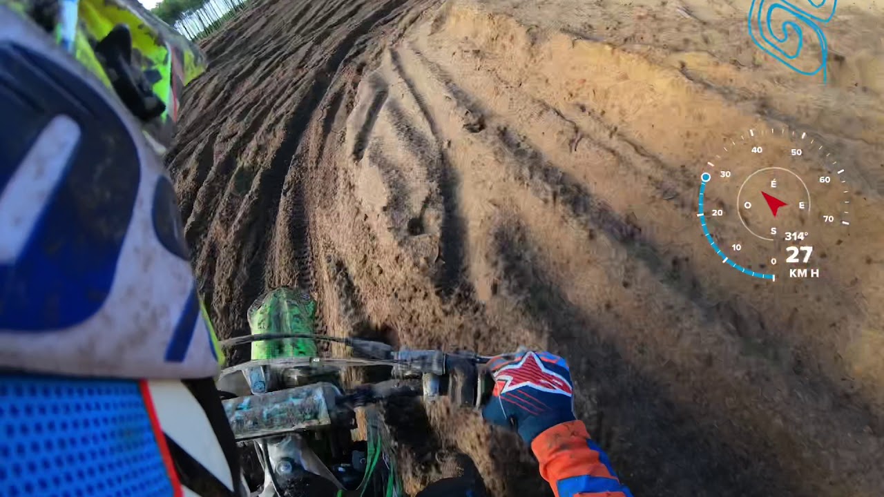 One lap at Bud racing training camp