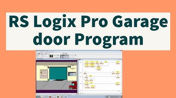 Lect# 50: RS Logix Pro Garage door open and close program complete#TechnologyReveals#