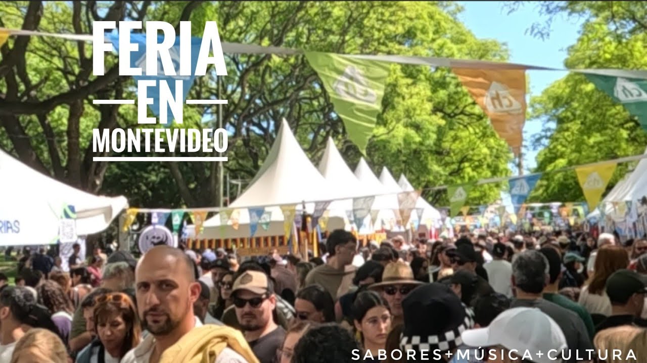 Recorriendo la FERIA de las COLECTIVIDADES  en URUGUAY 🇺🇾.