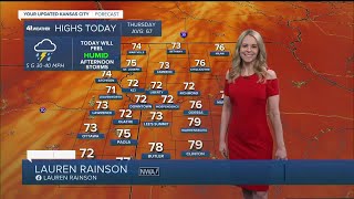 Severe storms possible into Thursday night