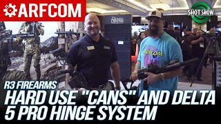 Daniel Defense R3 Series, Heavy Use Cans, Delta 5 Hinge System Shotshow 2023