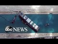 Massive cargo ship stuck in Suez Canal is partially refloated | ABC News