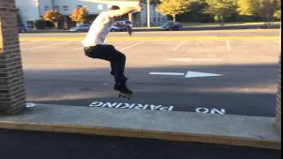 Sick Frontside 180 Over a Gap!!!  *Trick Difficulty Level Hard*