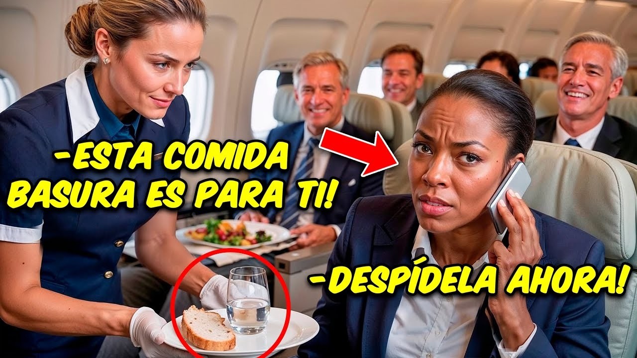 A Una DIRECTORA Ejecutiva Negra Le Negaron Su Comida — ¡Luego Despide A Toda La Tripulación!