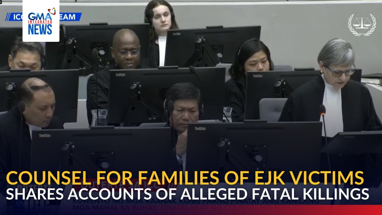 Counsel for families of EJK victims shares accounts of alleged fatal killings | GMA Integrated News