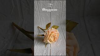 🌹 Realistic Tissue Paper Rose 🌹 | Satisfying Craft#shorts#diy#handmade#viralshorts#ytshorts