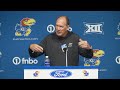 Lance Leipold Game Week Press Conference: at Utah