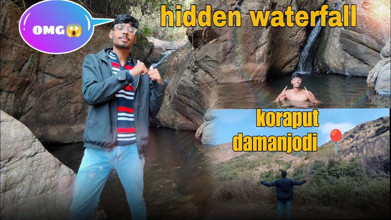 Hidden waterfall 😍😱 || koraput damanjodi 📍|| 2026 picnic spots