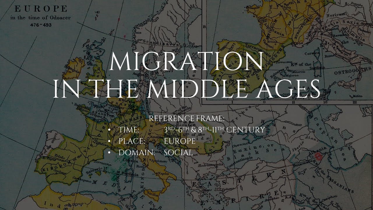 CLIL History: Migration in the Middle Ages