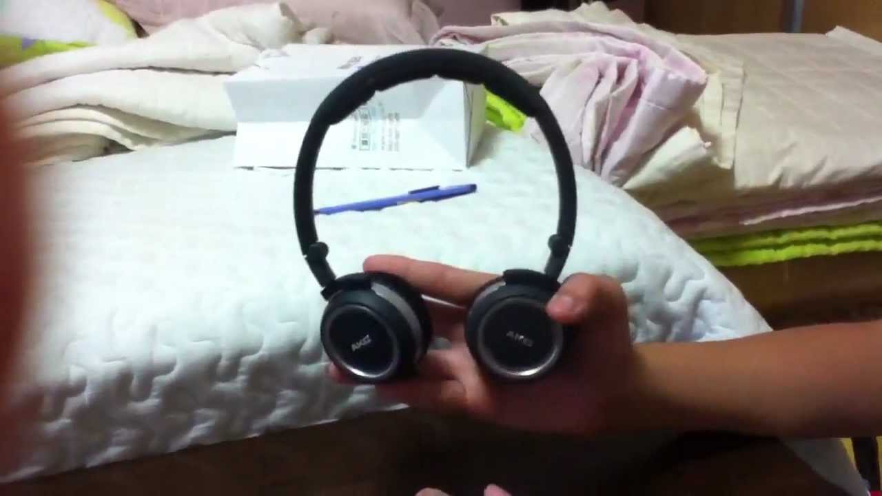 AKG K450 Headphones Unboxing - YouTube