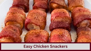 Easy Baked Keto Chicken Snackers (Nut Free and Gluten Free)