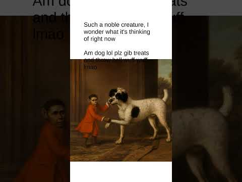 Woof Woof Was All He Could Hear 