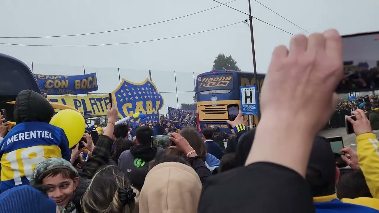 Llegada De Boca Juniors - Hotel Sheraton - Mar del Plata 2025