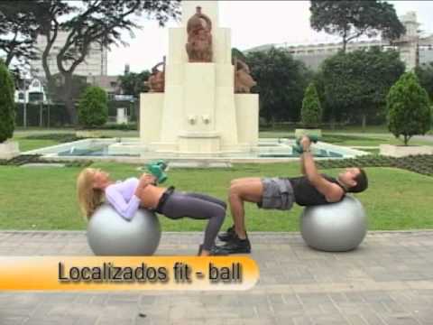 Cienporcientofitness- Ejercicios aductores y localizados con fitball para pecho 129-3