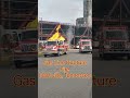 Massive Fire. Gas Line Ruptures. Nashville, Tennessee, USA