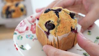 Blueberry Earl Grey Muffins｜Apron by Apron 43,580 views 8 months ago 7 minutes, 1 second