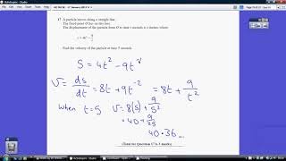 24) Edexcel IGCSE  4H - 17 January 2017 Q17