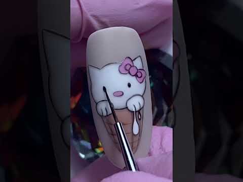 Мультяшки на ногтях