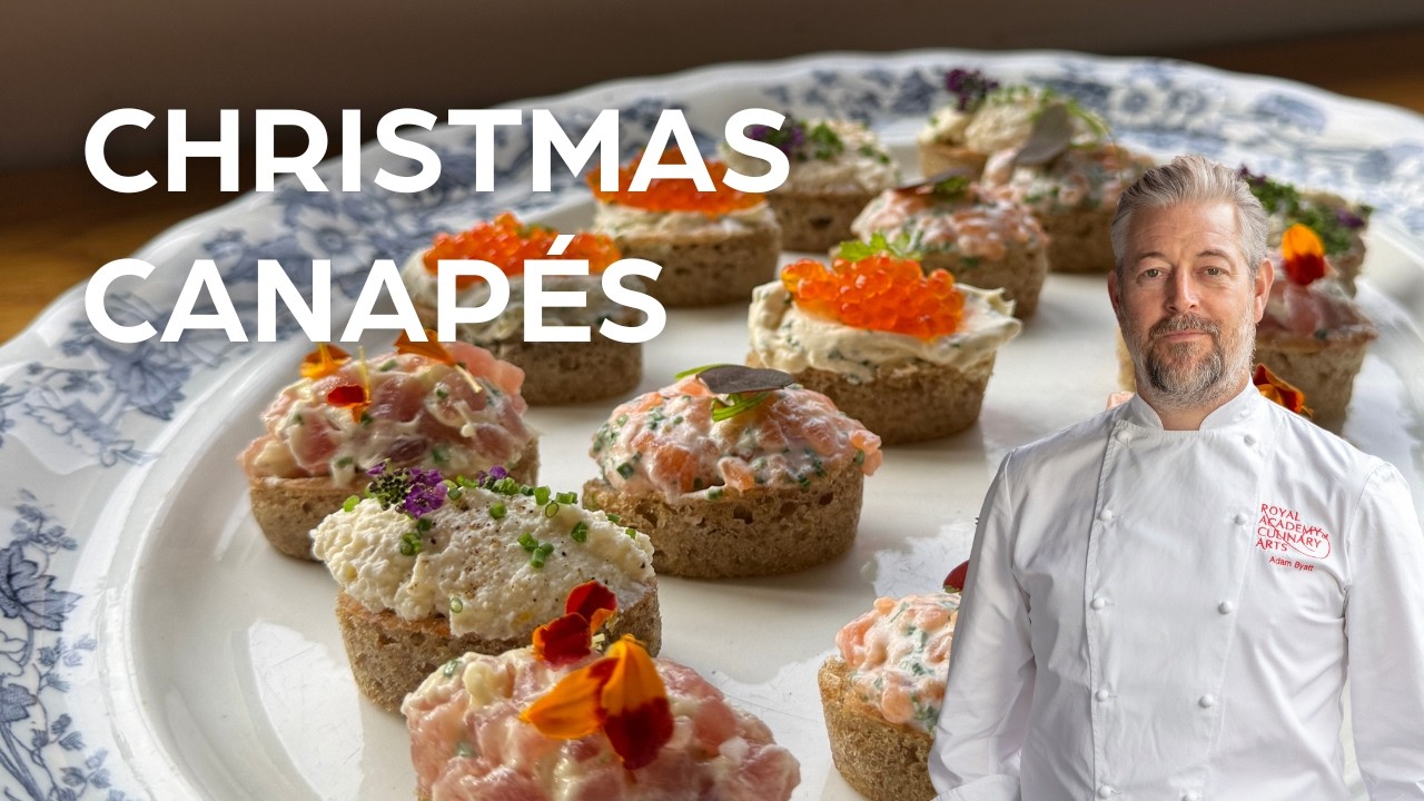How to make: Crumpets the BEST base for canapés