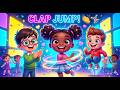 Action Song 🕺 | Clap Jump Spin Dance | Hindi Kids Rhymes | Mimi Momo Rhymes