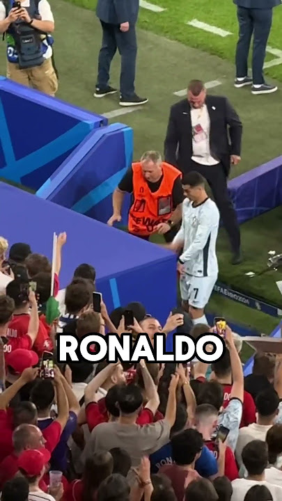 'Ronaldo Bodyguards saved his life '