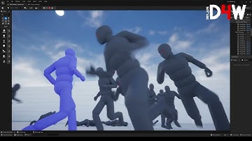 Zombie Horde AI WIP UE5