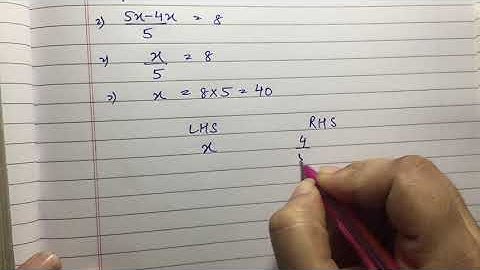 #7 Q.6,7,8,9,10 - Ex-2.3 - Linear Equations in One Variable - Chapter 2 - NCERT Class 8 Mathematics