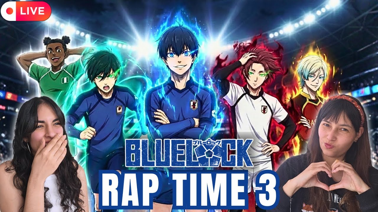 Reacción a Raps de  Blue Lock 3 | SoulRap, Bynmc, Angel de Dragones, MegaR y Kballero