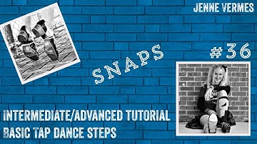 LEARN TO TAP DANCE - SNAPS - Free online dance class! - Tap Dance Step Tutorial