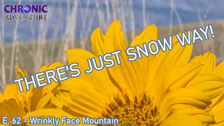 Last peek at the snow for the year - Wrinkly Face Park, Lake Country, BC, Canada