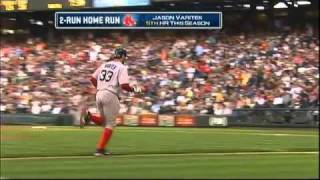 2009/05/16 Varitek's two-run shot