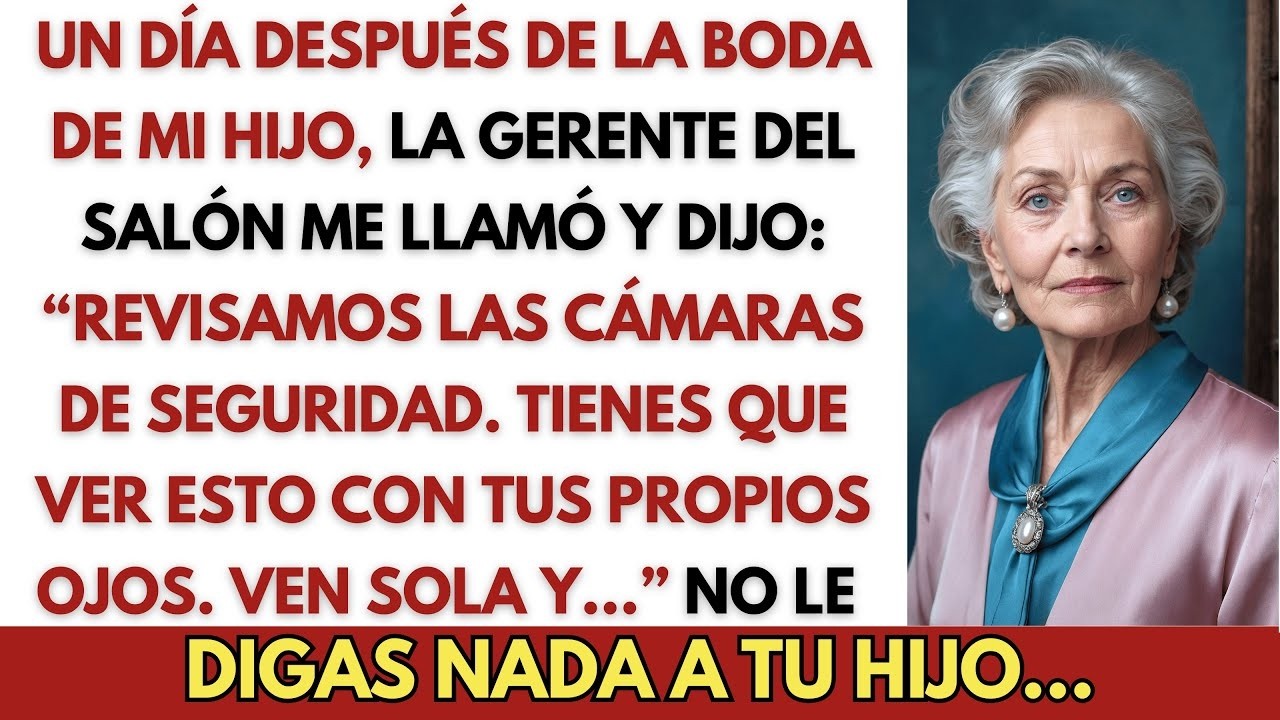 ¡Me Llamaron Del Salón： “Tienes Que Ver La Grabación  Ven Sola, No Le Digas Nada A Tu Hij