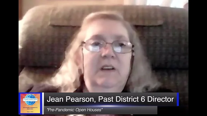 Jean Pearson - "Pre-Pandemic Open Houses."