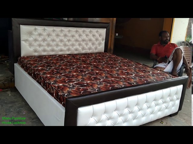 Top 70 Bed cushion design /Modern double bed design/bed padding