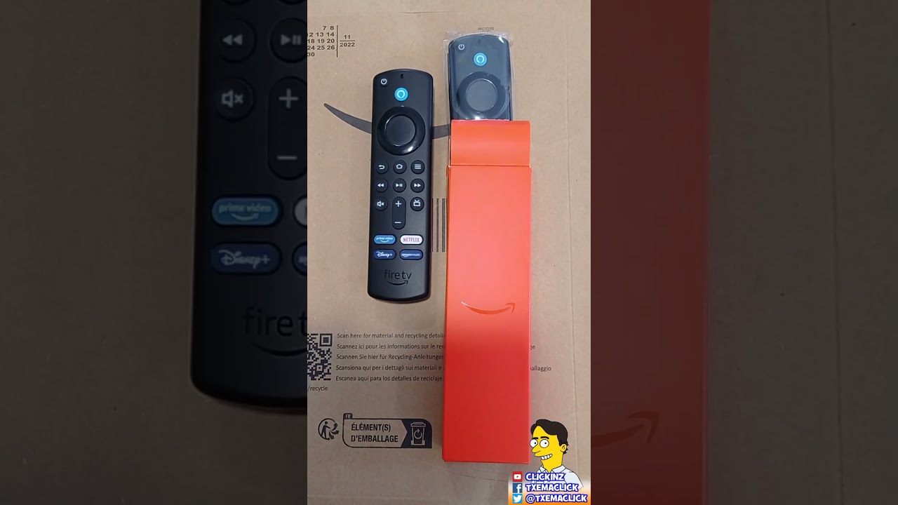 Reemplazo del Mando Amazon Fire TV Stick Controller replacement can use as Gamepad to play games 🎮