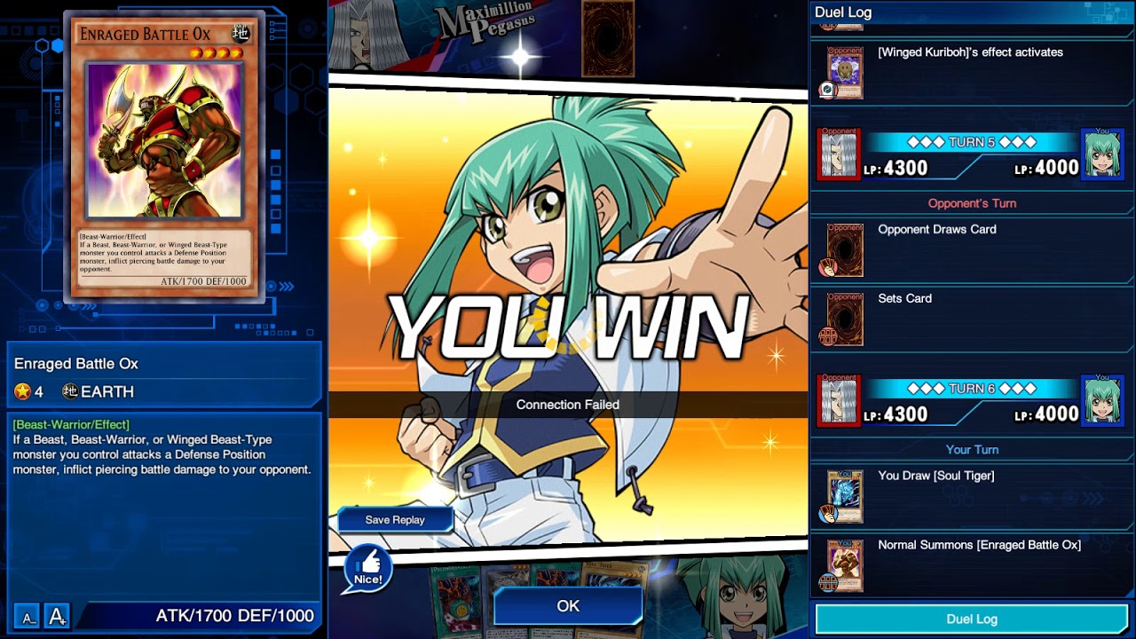 Yu-Gi-Oh! Duel Links | Online Duelling as Leo | Feature Here's Chica