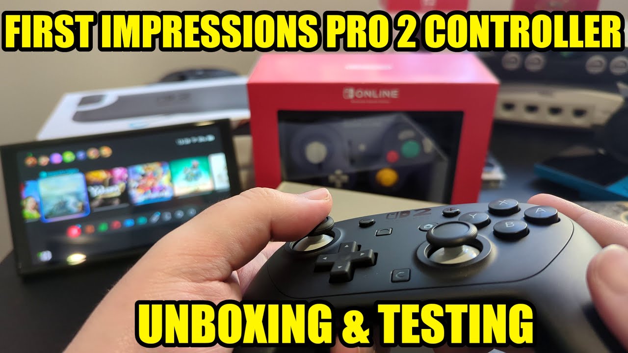 Leshar Controller IT'S HERE! Switch 2 Pro Controller On STREET FIGHTER 6! - YouTube