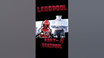 LEGOPOOL | LEGO Deadpool VS Colossus | T-REX | PART-6 #shorts  #lego  #deadpool  #marvel