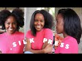 I Got A Silk Press And Trim! Natural Afro Hair Length Check