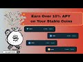 How to earn over 10% APY on your stable/unstable coins on Solana ( with just few clicks and in min )