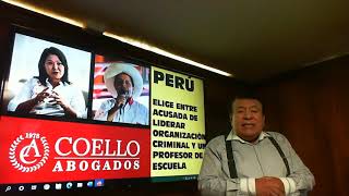 Perú elige entre acusada de liderar organización criminal y un profesor de escuela.