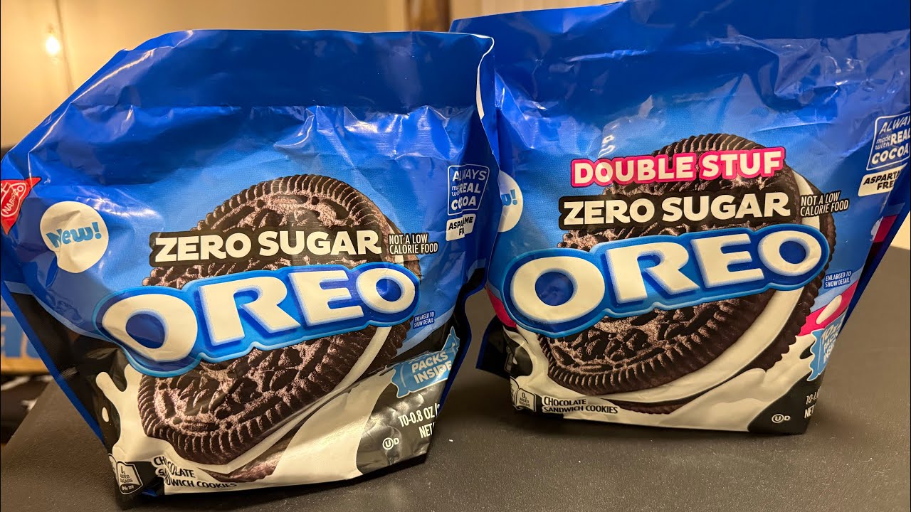 Zero Sugar Oreos? Stuf and Double Stuf Review