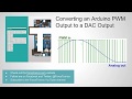 Converting an Arduino PWM Output to a DAC Output