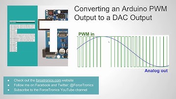 Converting an Arduino PWM Output to a DAC Output