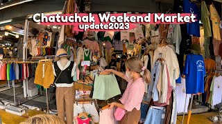 Walking tour-The largest market in Thailand - Chatuchak  Weekend Market update 2023 EP-1 #chatuchak