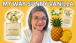 New Armani My Way Sunny Vanilla Review 2026 A Burst Of Sunshine