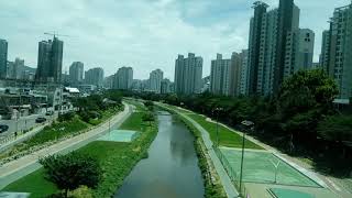 코레일 동해선 381x10편성 부전행 동래(동해선)→교대 주행, 안내방송
